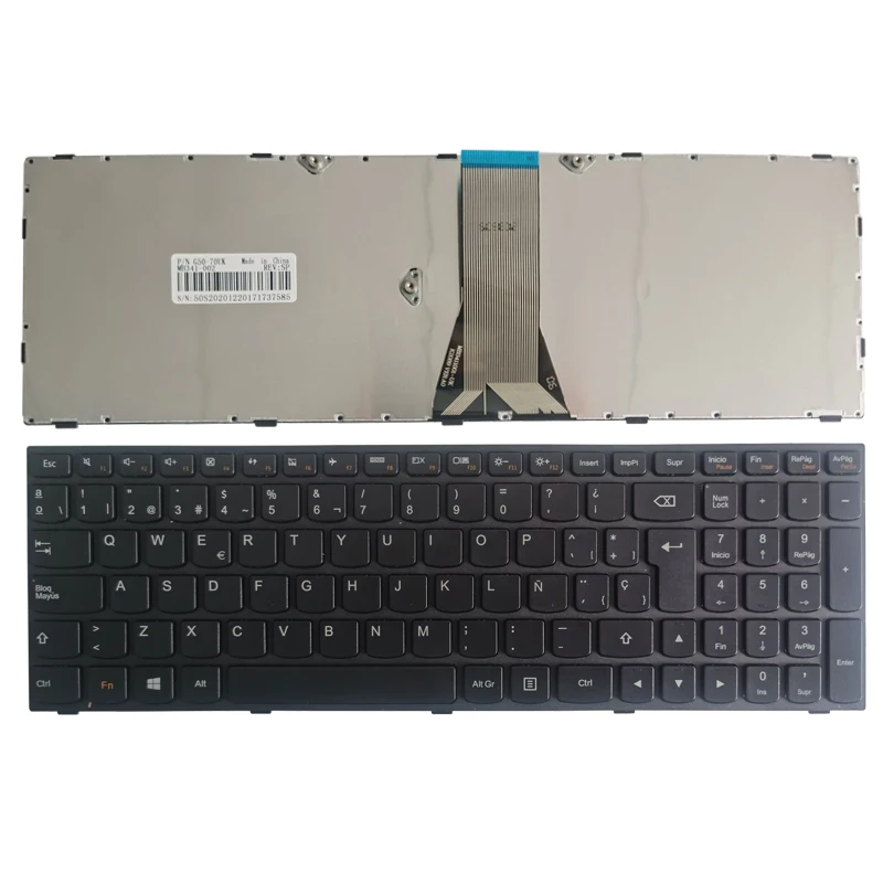 

Pop Russian/Spanish Laptop Keyboard FOR LENOVO Ideapad 500-15ISK 500-15ACZ 300-15IBR 300-15ISK 300-17ISK 305-15 305-15IBD 305-15