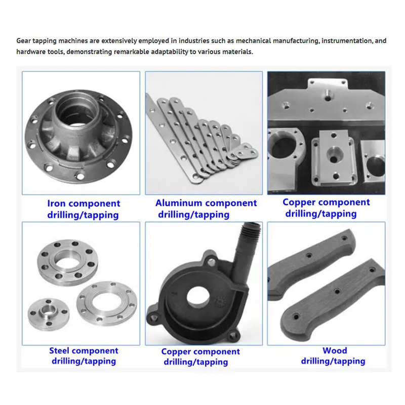 ForPrecision Gear Change Pitch Control Automatic Tapping Machine