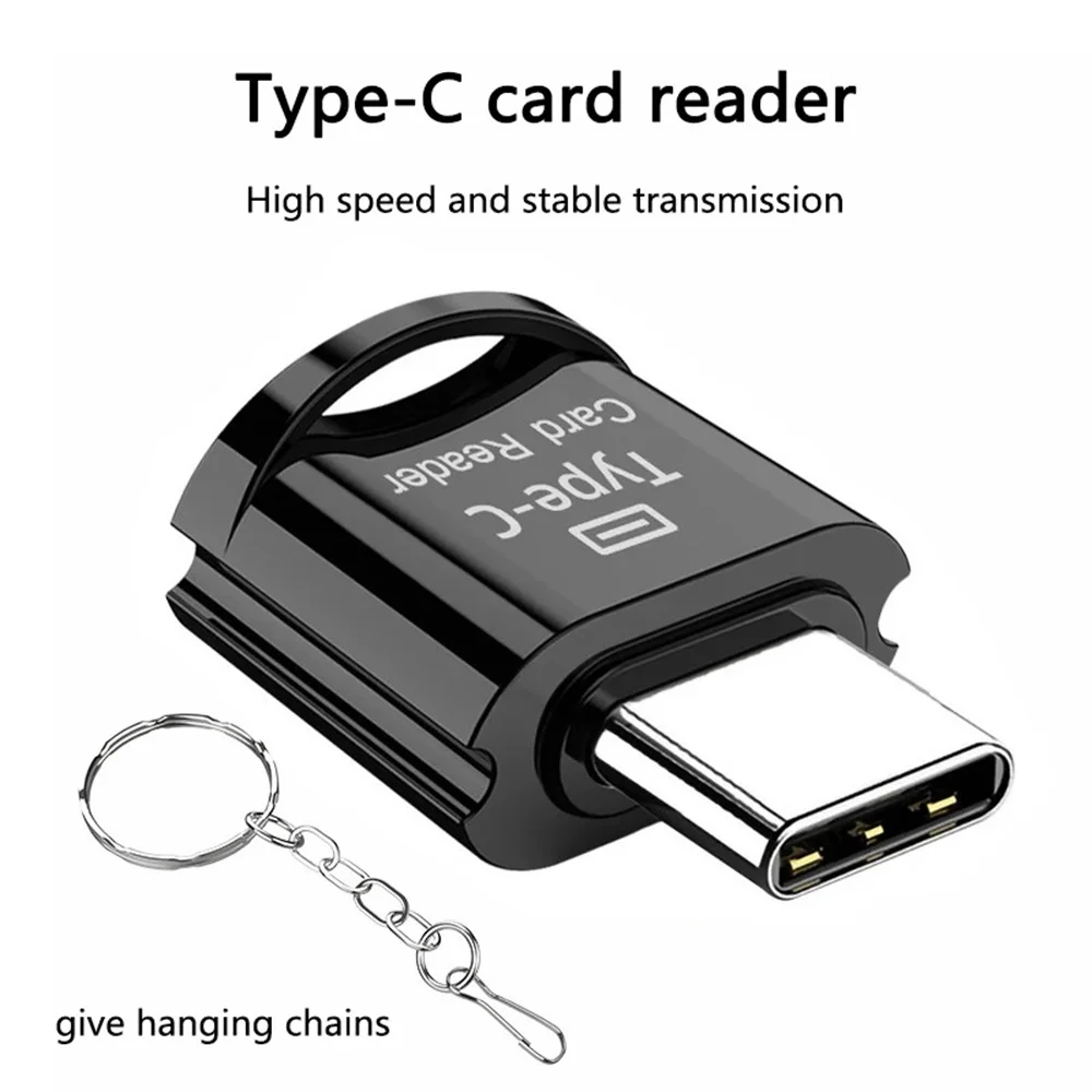 Type C To Micro-SD TF Adapter OTG Smart Memory Card Reader For Samsung Micro USB To Micro-SD Adapter For Xiaomi Macbook