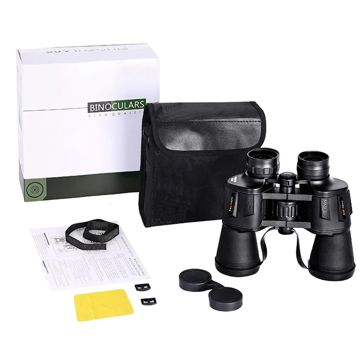 High Powerful Binoculars Professional Telescope Long Range HD Smart Phone Optical Glass Low Light Night Vision Camping