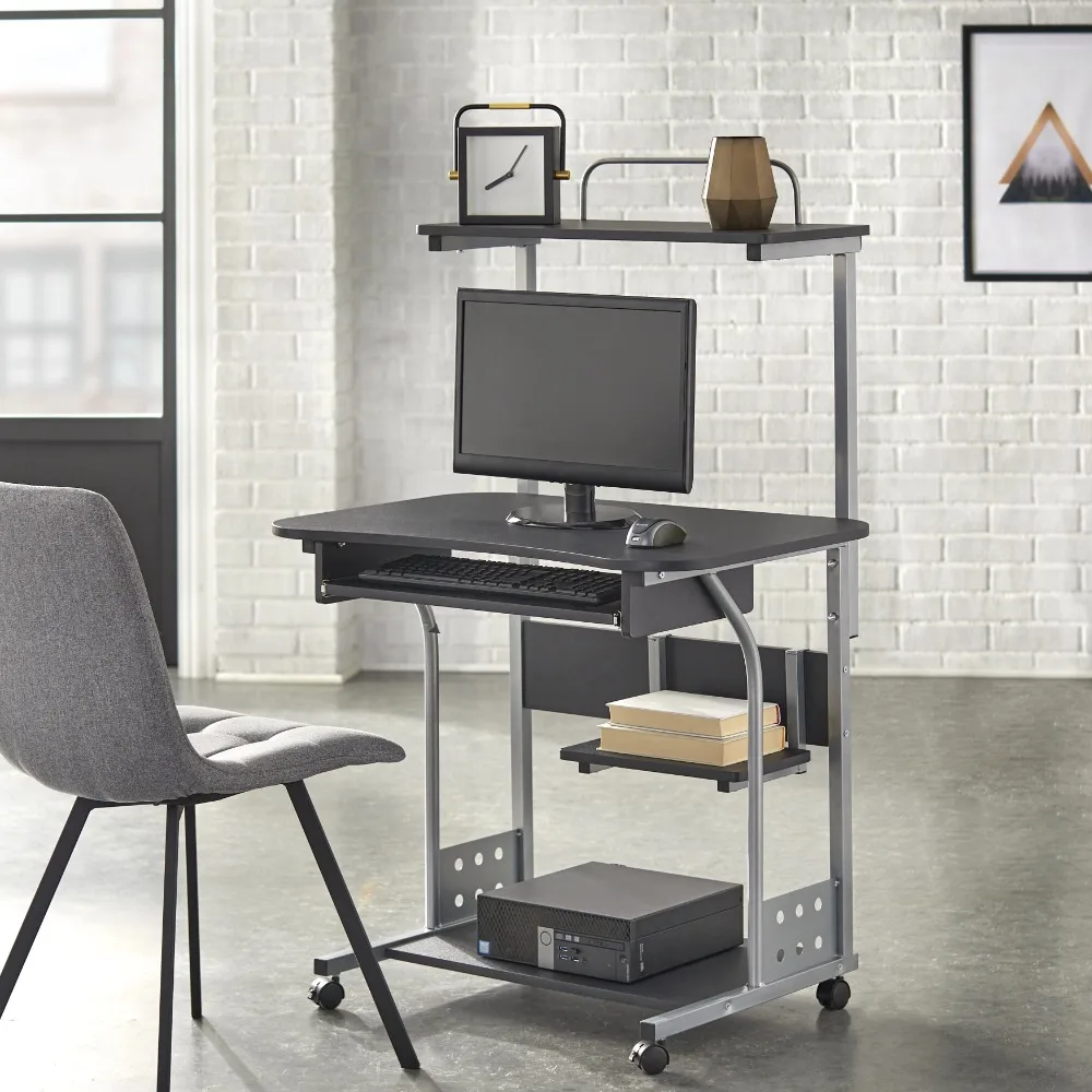 

2025 NEW Buylateral Mobile Computer Tower Desk with Storage