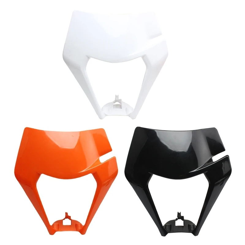 

Q39F Motocross LED Headlight Mask Cover For SX 250 300 350 Headlamp Mask Guard