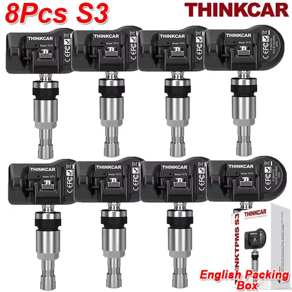 ITCARDIAG THINKCAR THINKTPMS S3 Upgrade des S2-Auto-TPMS-Reifendrucksensors 315 MHz 433 MHz Programm funktioniert mit Thinkcar und Mucar TPMS-Tool 3