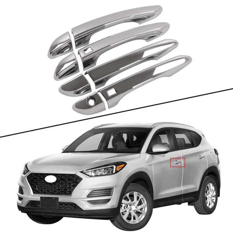 For Hyundai Tucson 2019 2020 2021 Car Door Handle Cover Exterior Accessories