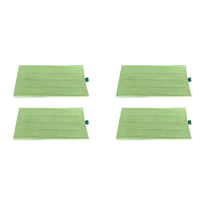 A98G-4PCS pano mop para vorwerk kobold sp600 mf600 aspirador de pó peças reposição acessórios molhado & seco lavável mop almofada