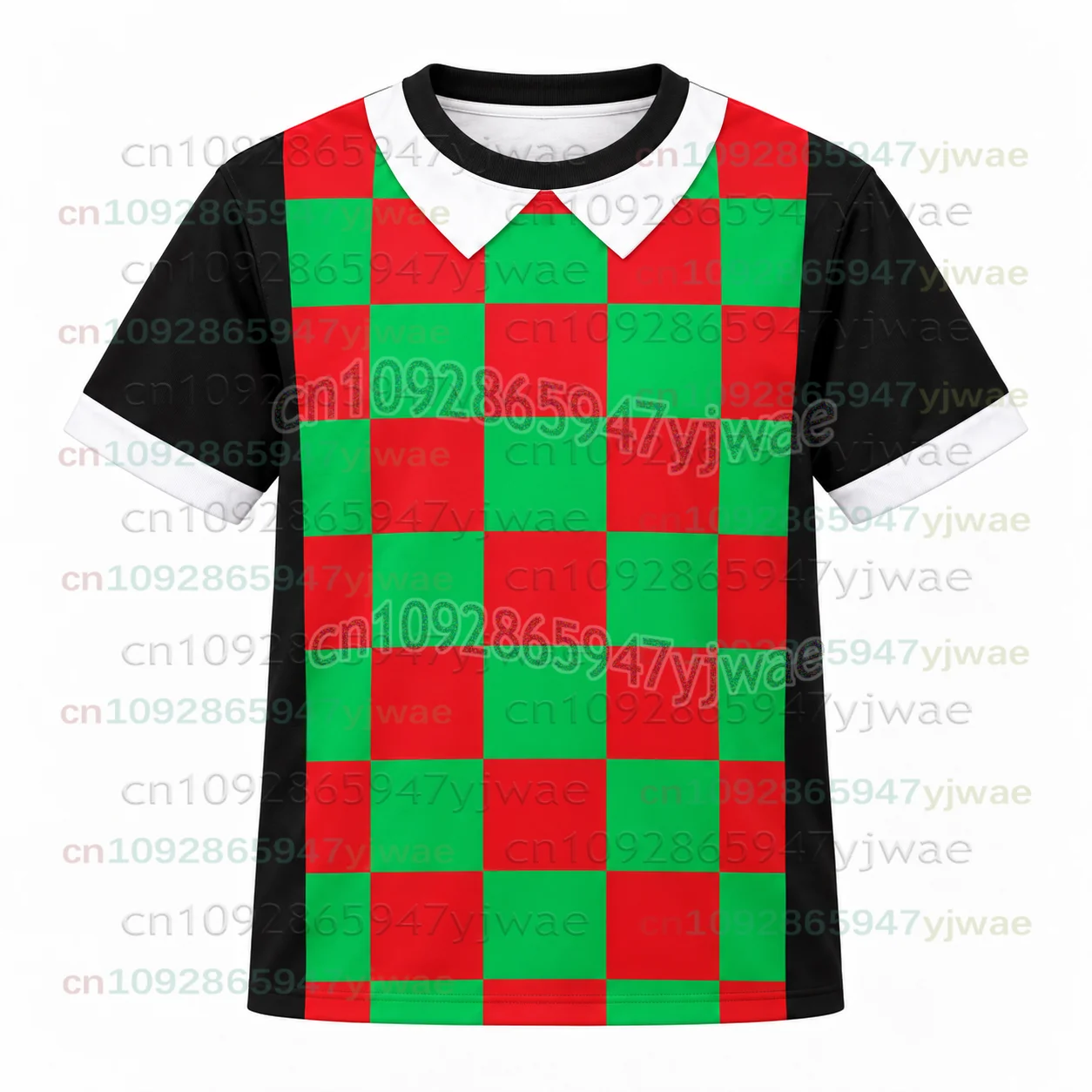 2026 Game Deltarune Undertale Ralsei/Kris/Neo Cosplay T-shirt Halloween Fashion Men's Women's Clothing Green Yellow Striped Tops
