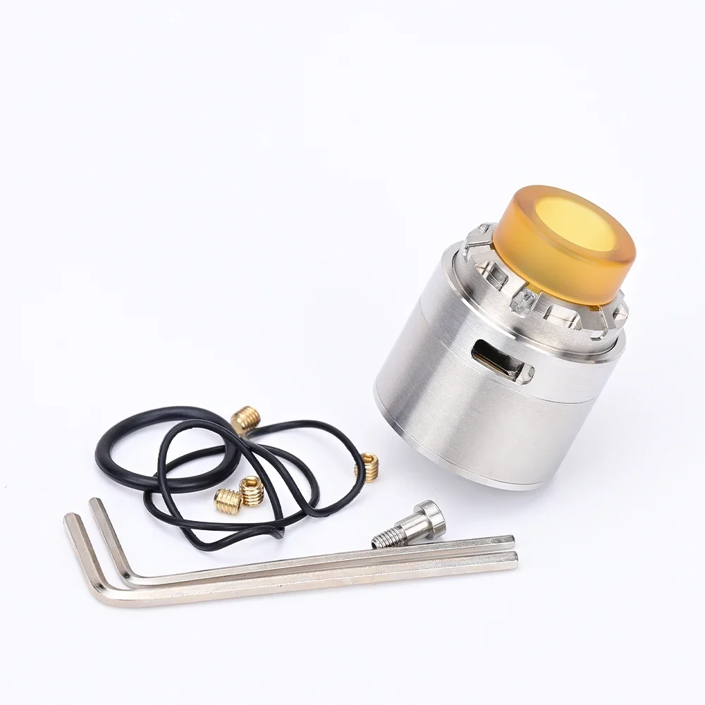 Wolfcoolvape ReLoad X RDA 24mm - 316SS Vape Rebuildable Dripping Atomizer Tank