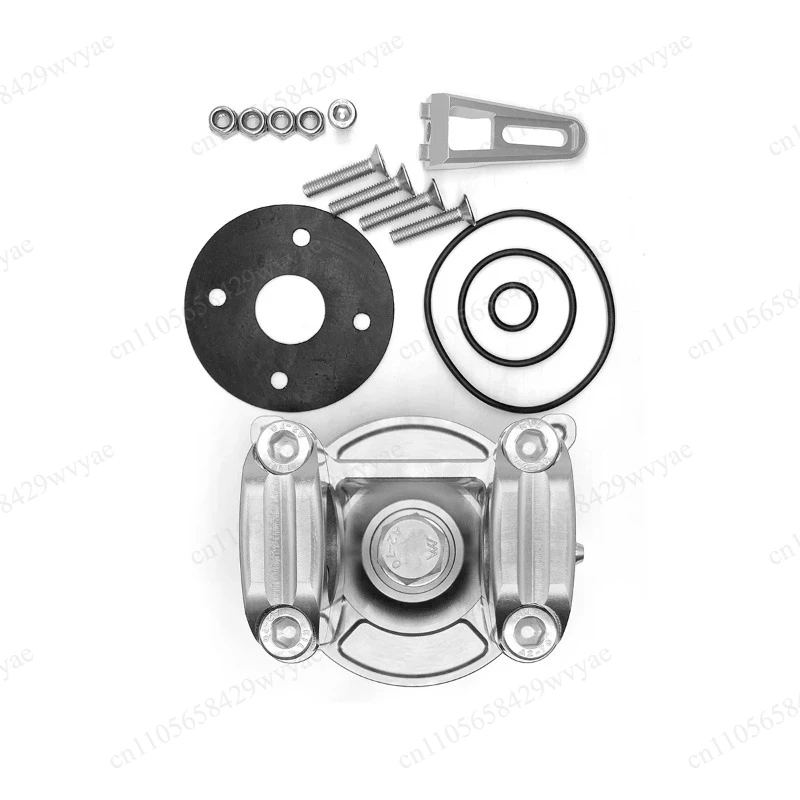 Silver Racing Setback Steering System Components