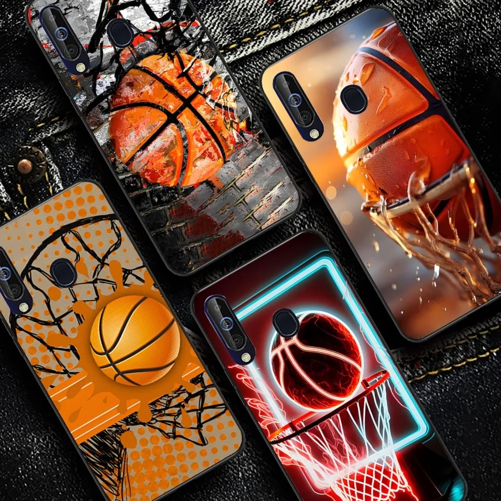 Basketball Basket Number Phone Case For Samsung A 10 11 12 13 20 21 22 30 31 32 40 51 52 53 70 71 72 73 91 13 shell