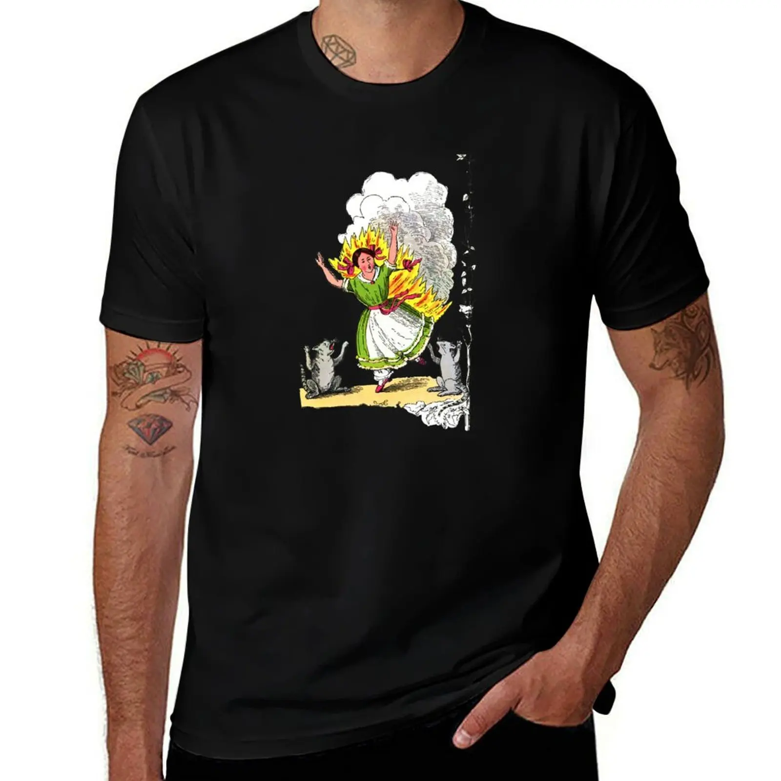 

Der Struwwelpeter shock-headed Peter German children's book T-Shirt designer shirts graphics affliction shirts Men's clothing
