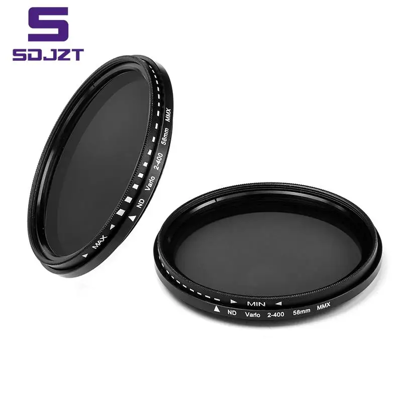 Fader Variable ND Filter Adjustable ND2 To ND400 Neutral Density 40.5 43 46 49 52 55 58 62 67 72 77 82 MM