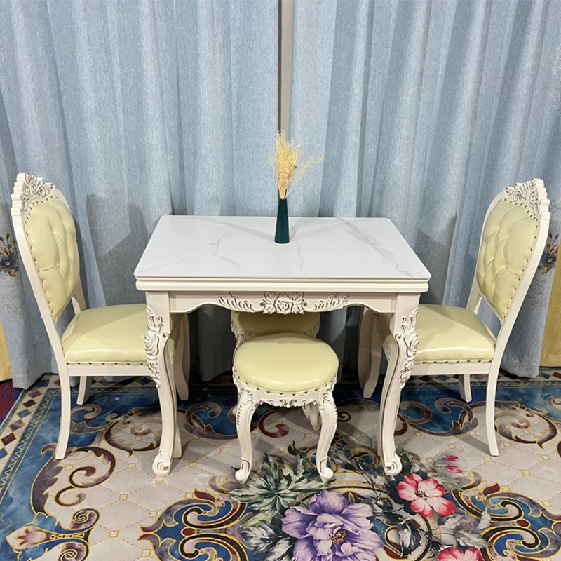 Italian Nordic Dining Table Rectangle Organiser Marble Reception Dining Table Kitchen Waterproof Yemek Odası Setleri Decorations