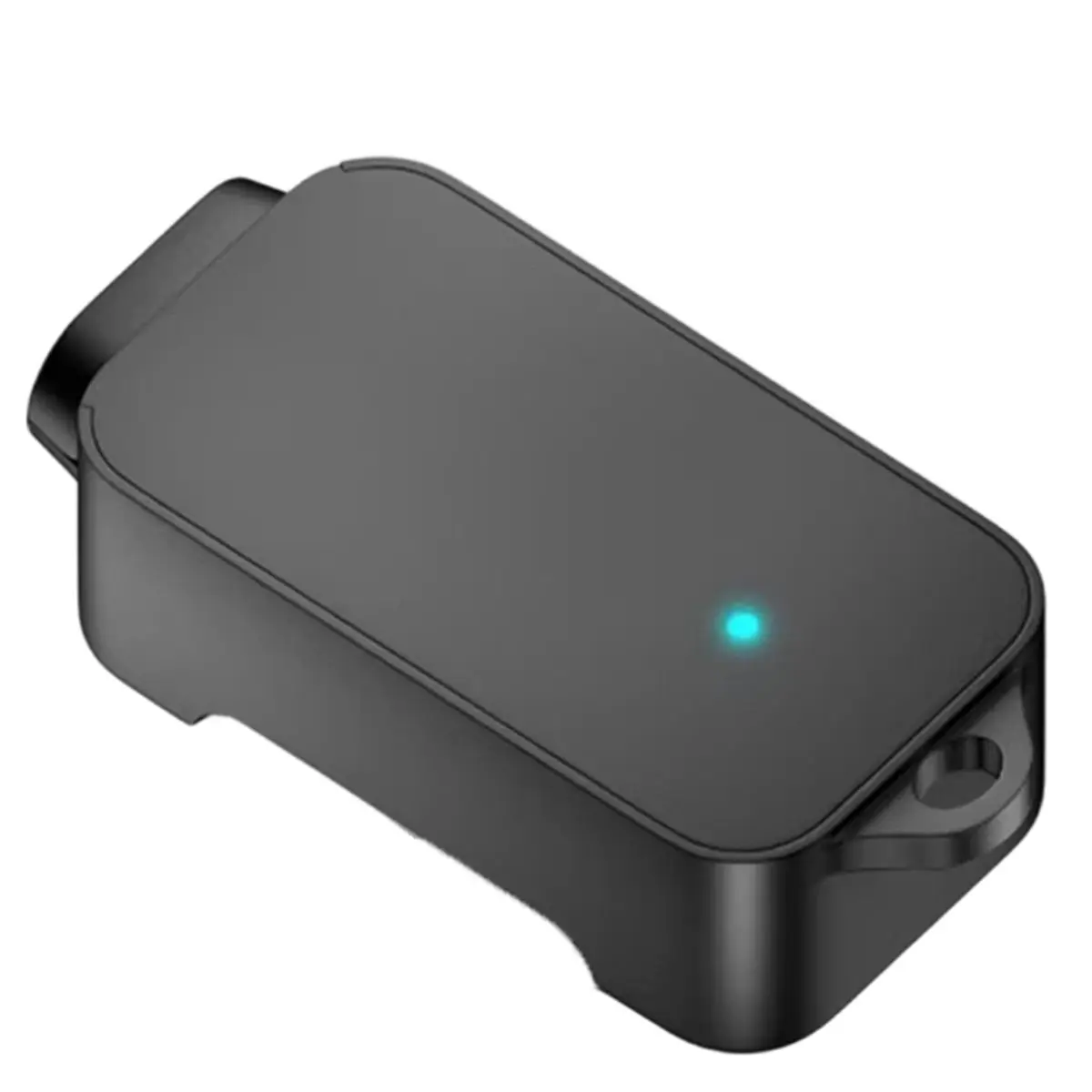 L70A Magnetic Charging Adapter Built-in Keychain Blue Indicator Light for Galaxy Fit3 Smart Watch