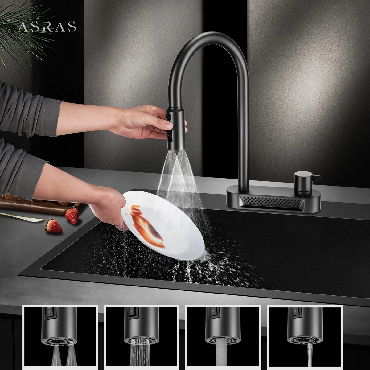 Рисунок 4 - ASRAS 304 кухонный смеситель из нержавеющей стали