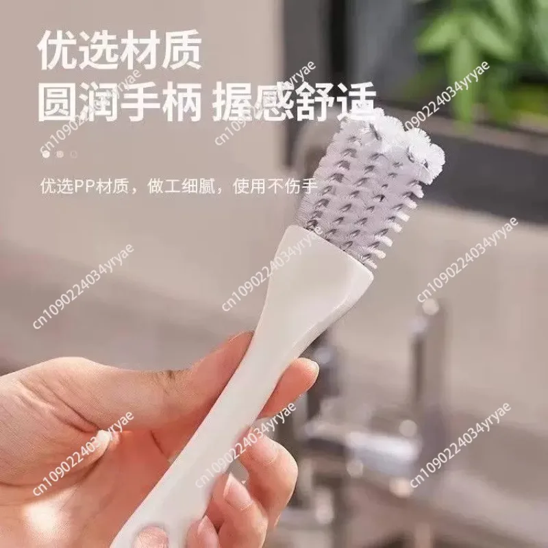 Multifunctional Kitchen Gap Cleaning Brush Gas Stove Stain Removal Brush Dead Corner Free Barbecue Grid Rack Easy To Use 1 pc