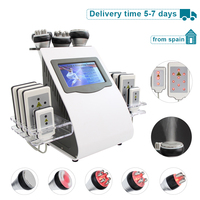 6 in 1 Vacuum Massage Machine 40K Ultrasonic Cavitation Anti-cellulite Body Slimming Shaping Skin Tighten Face Lifting Care Tool