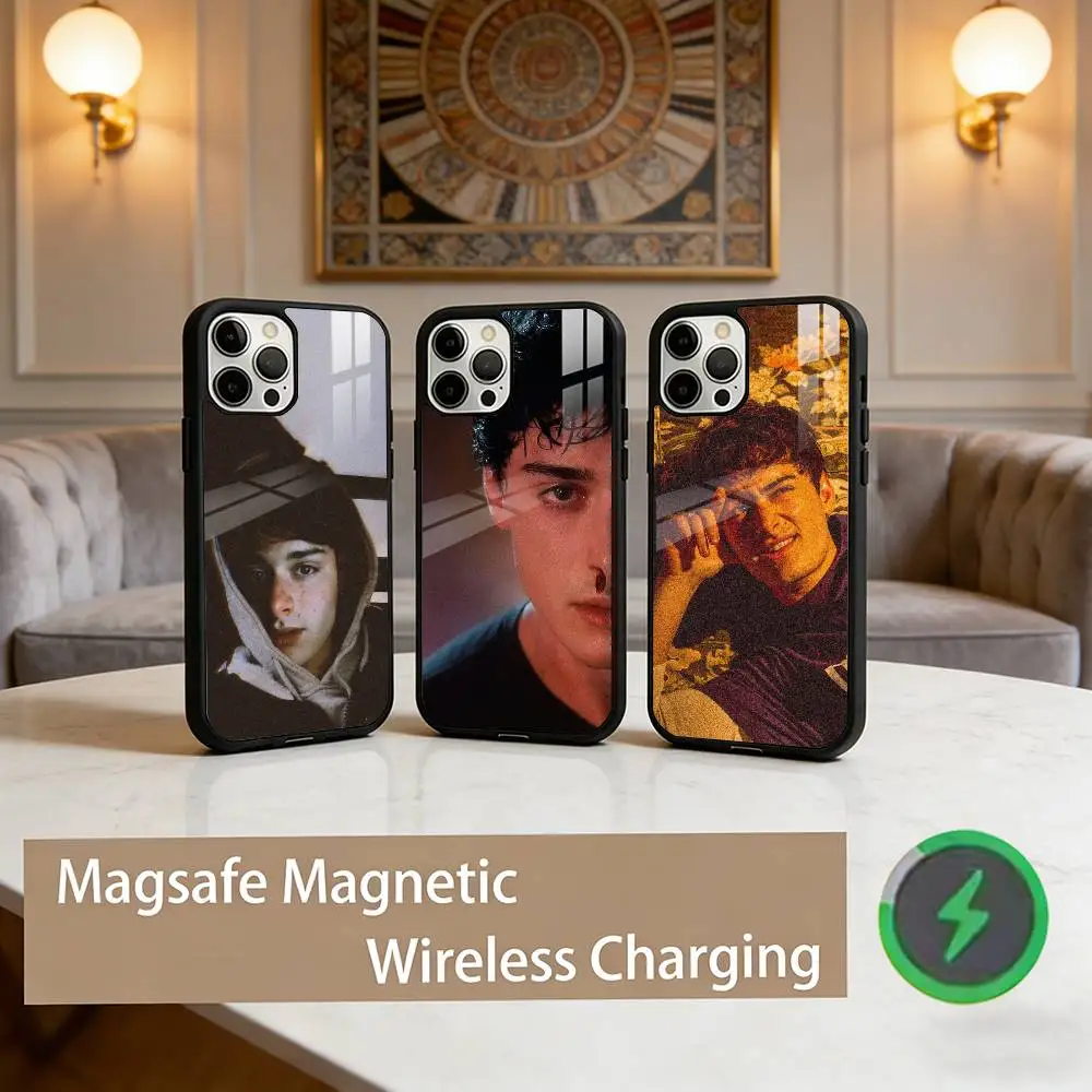 

Noah Schnapp Pride True Self Phone Case For iPhone17,16,15,14,13,12,11 Plus,Pro Max Magnetic For Magsafe Wireless Charging