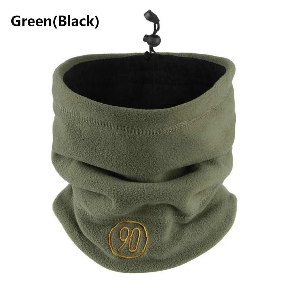 

Fleece Winter Outdoor Sports Scarves Tube Design Cold-proof Cold-proof Collar Half Face Coverage Half Face Cover