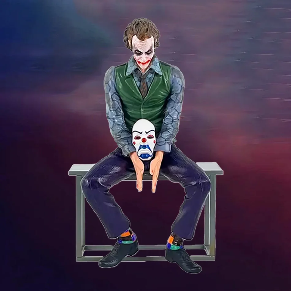 

Новый Джокер Хит Леджер Фигурки Украшение Крыши Автомобиля Портативная Дикая Маска Статуя Модель Автомобиля Кукла Коллекция Игрушек Рождественский Gif