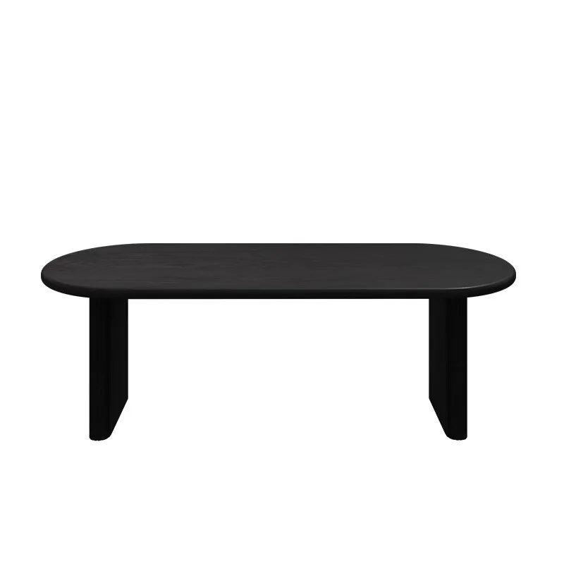 

Medieval log dining table and chair combination living room oval dining table