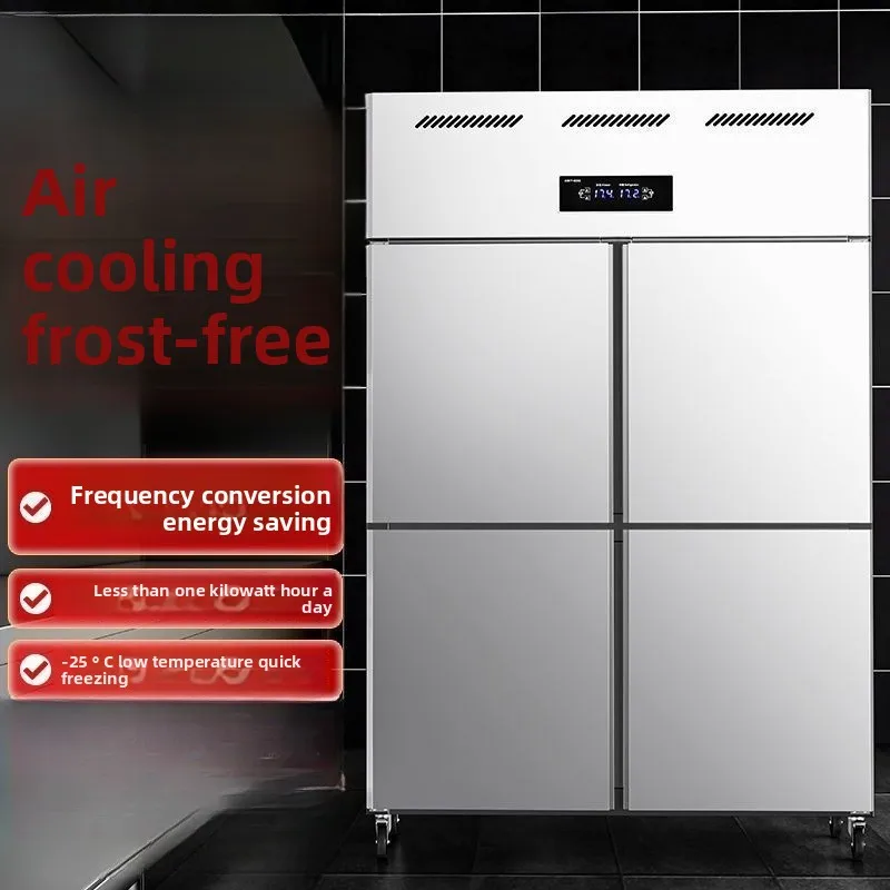 

Commercial four-door refrigerator Commercial six-door refrigerated and frozen dual-temperature large-capacity freezer