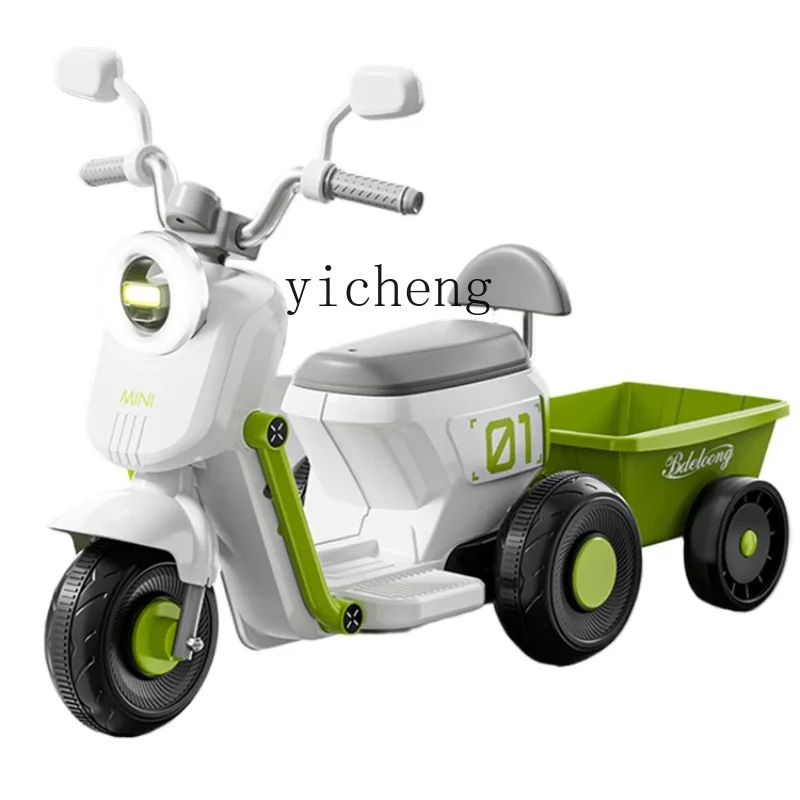 Children's Electric Motorcycle Tricycle Toy Battery Car Baby Remote Control Car