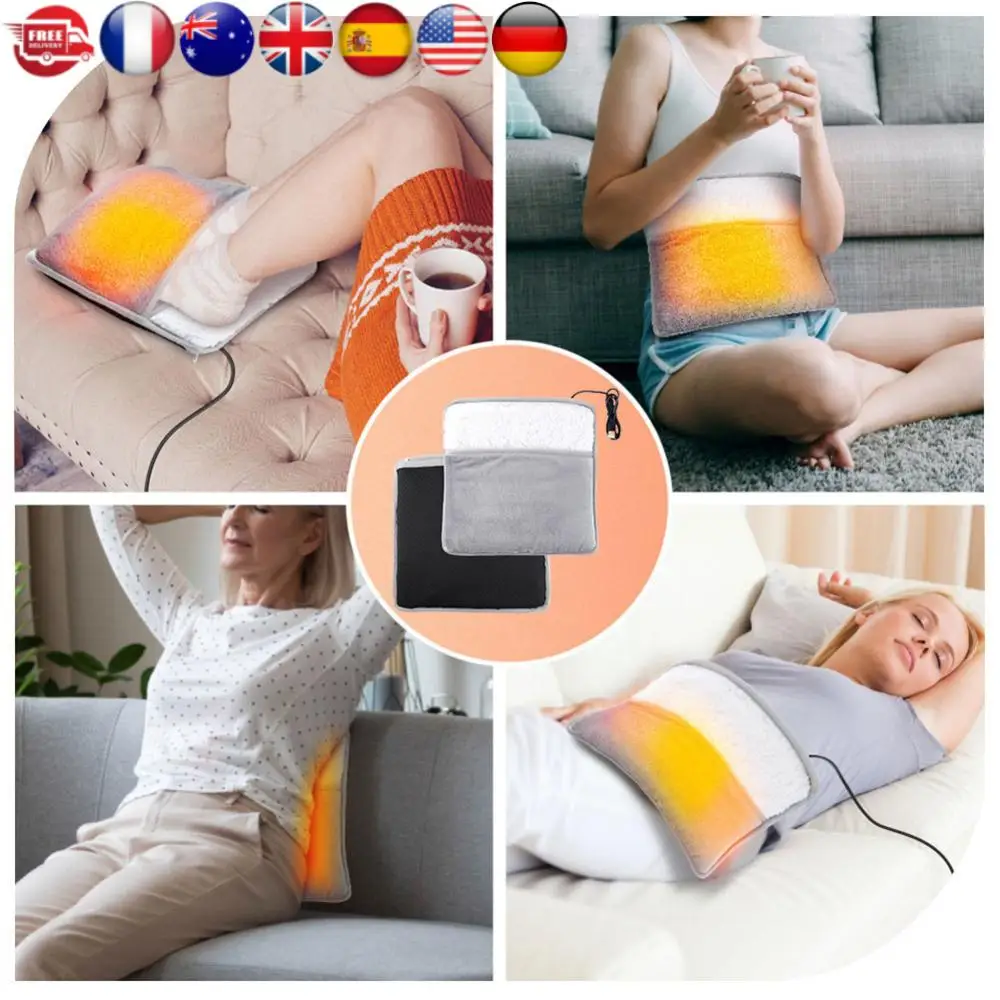 

Winter Electric Foot Heating Pad USB Constant Temperature Soft Plush Thermal Blanket Feet Foot Warming Mat for Home Office