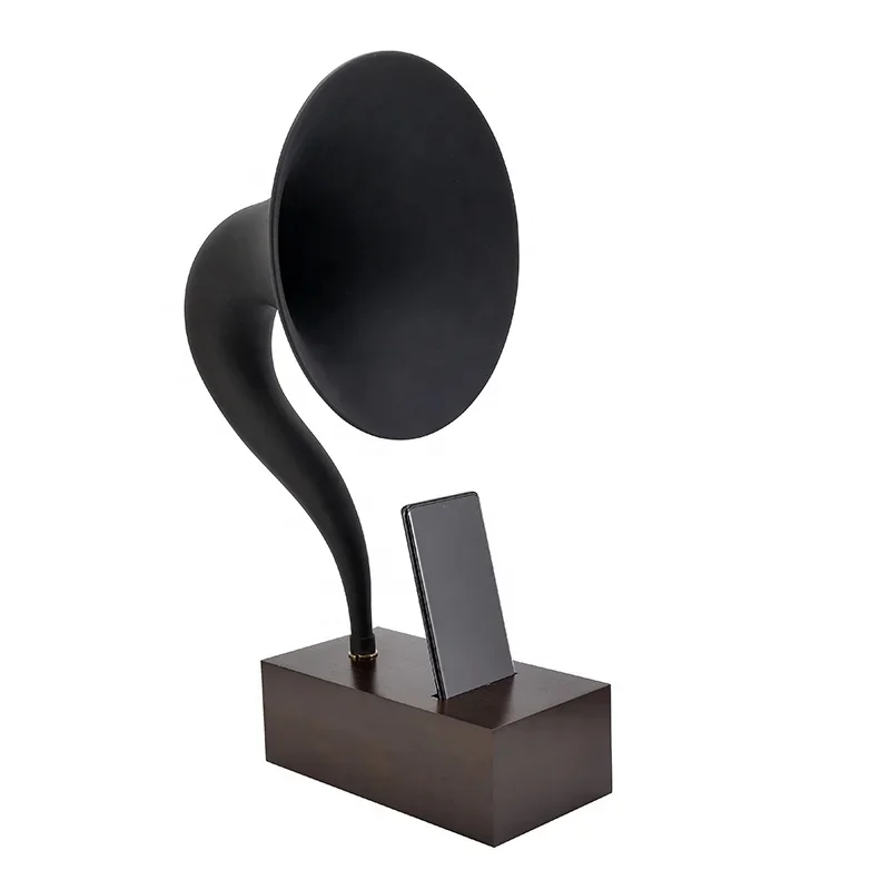 2026 Natural Co-mode Cavity Principle Sound, Without Power Phonograph Antique Gramophone Can Be Played On The Mobile Phone