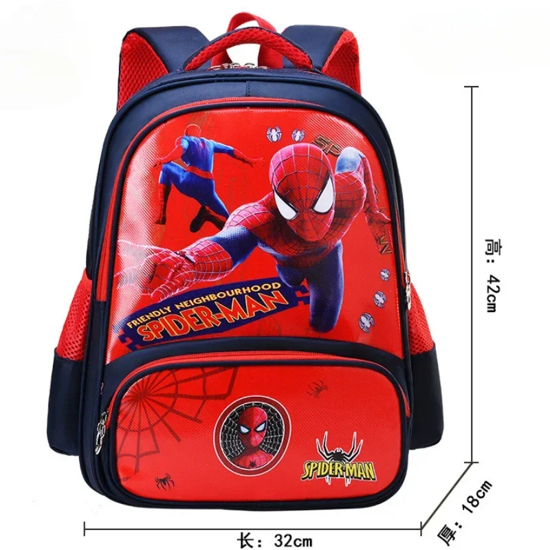 Disney girls frozen Spider-Man backpack lunch Elsa bag pencil cartoon Avengers   girl boy gift bag school student gift