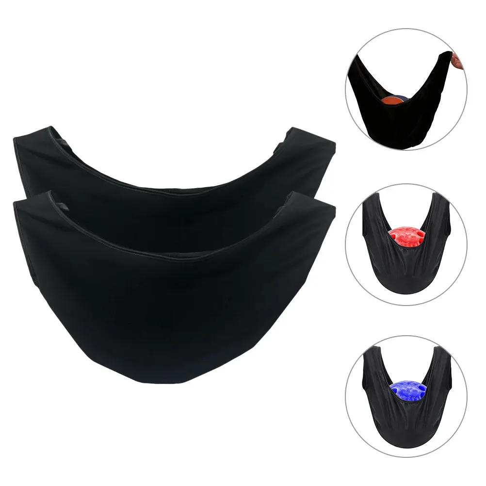 

2Pcs Bowling Ball Polishing Towel Microfiber Reusable Cleaning Cloth Lightweight Portable for Maintenance Convenient