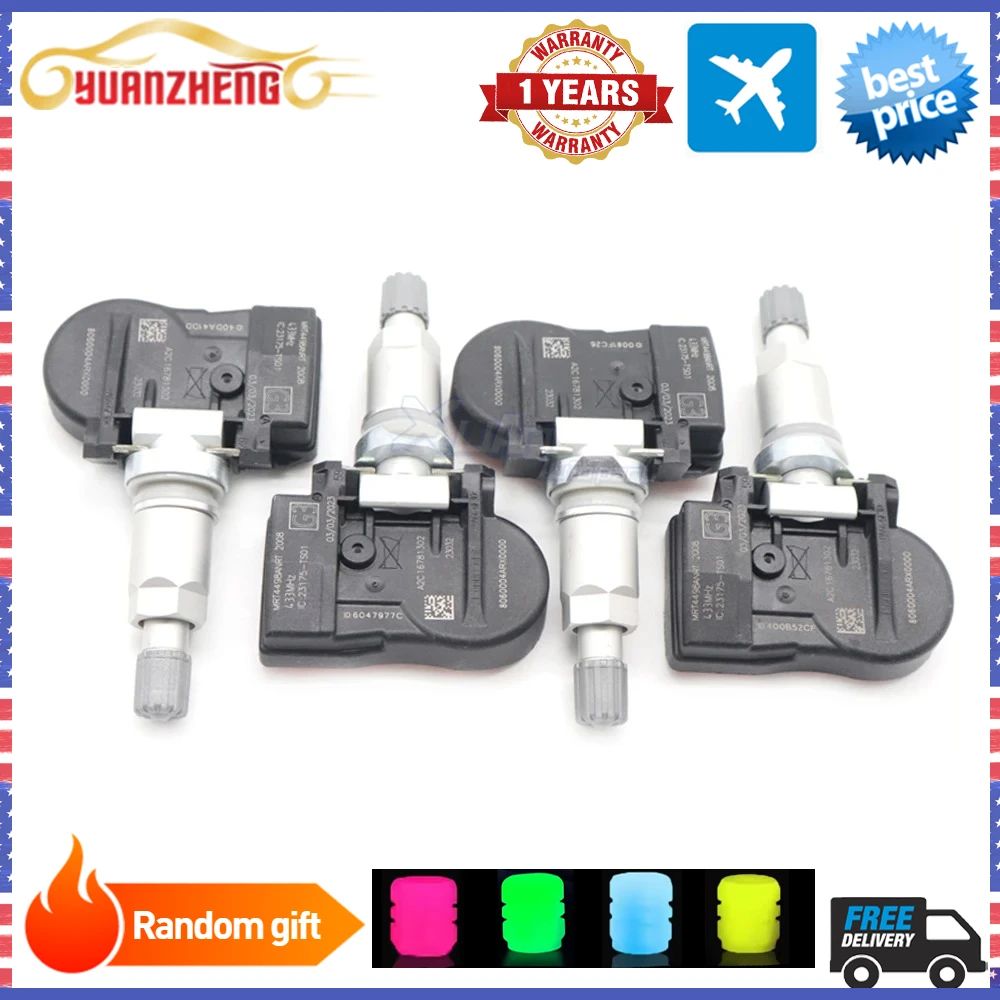 1/4 шт. датчик контроля давления в шинах TPMS 8060004ARX0000 для Trumpchi GM6 A2C16781302