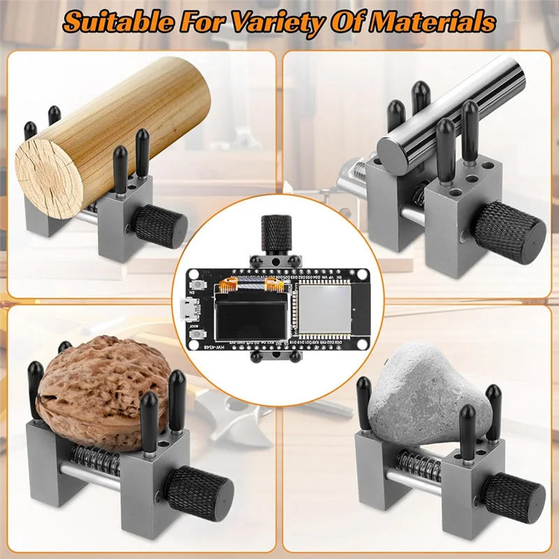 AAAN-Metal Handy Mini Vise Clamp,Universal Drill-Press Vice Grip With 10X Alternative Holes For Scale Model Hobby