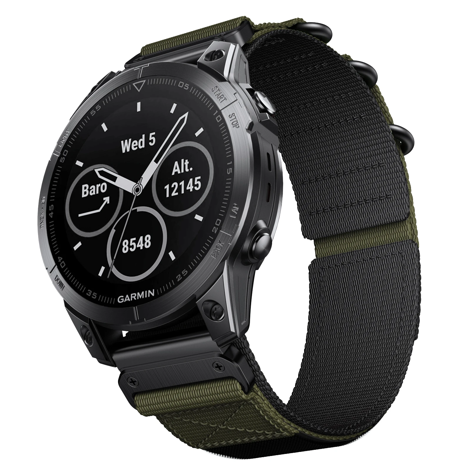 Suitable for fenix7XGarmin nylon wristband Enduro Tactix Delta D2 22mm/26mm nylon watch strap