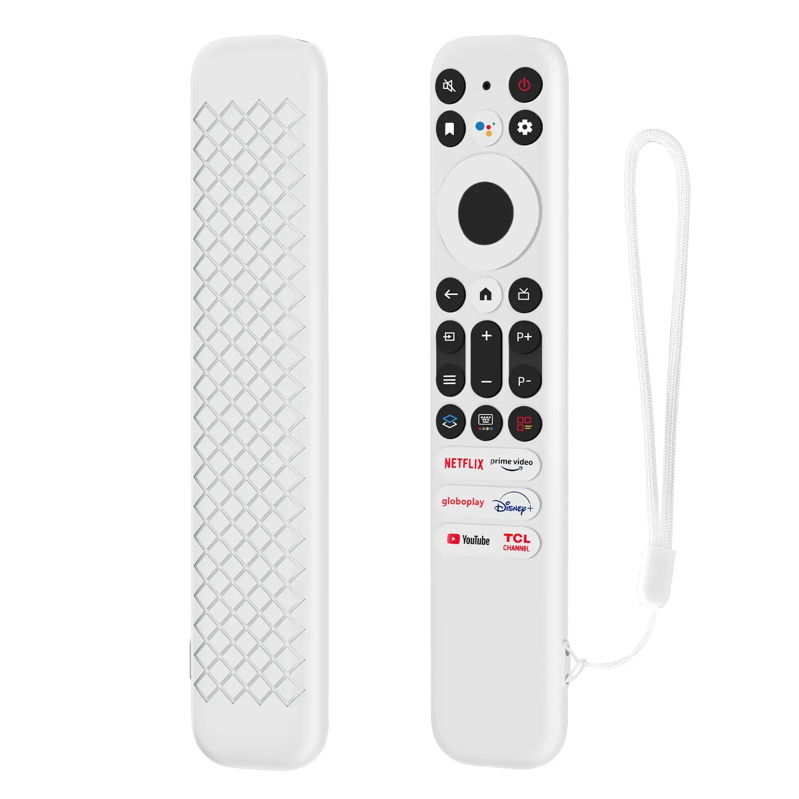 Para tcl rc813 fmb1/rc902v fmr1/4 fmr5/rc923 fmb3 silicone controle remoto pacote completo capa protetora antiderrapante e à prova de poeira