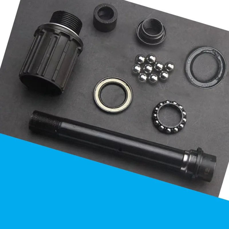 MTB DEORE FH-M6010 B accesorios de cubo trasero piezas de reparación tuerca de bloqueo de mano izquierda unidad de cuerpo de rueda libre anillo de sellado de retenedor de bola