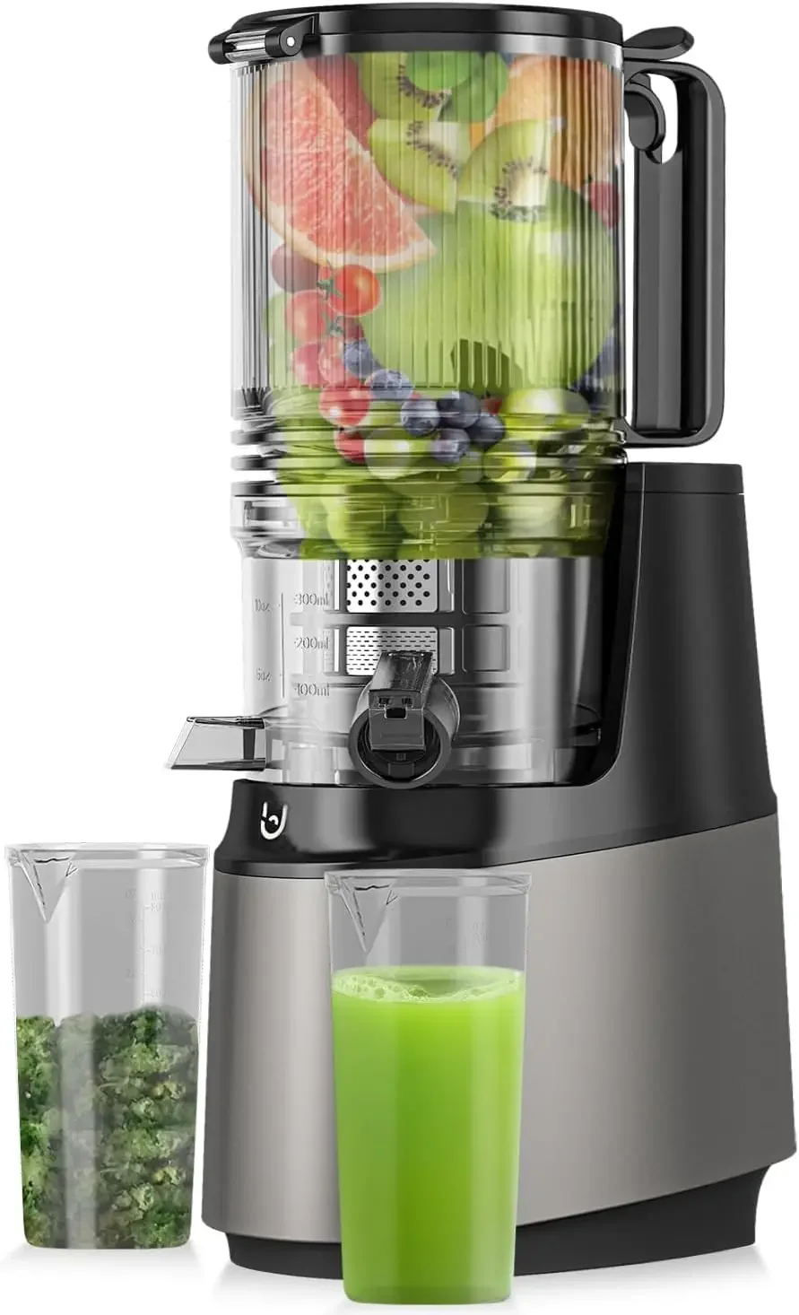 350W Masticating Juicer with 5.8