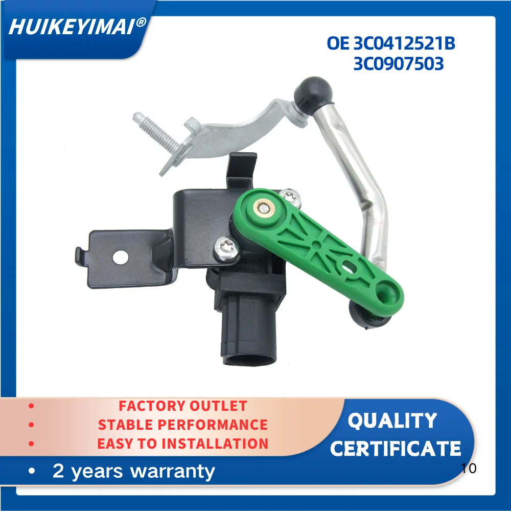 3C 0412521 B 3C 0412522 B 3C 0907503   1 peça sensor de nível de altura para audi q3 vw eos golf passat wagon 2009 2010 acessórios para carro