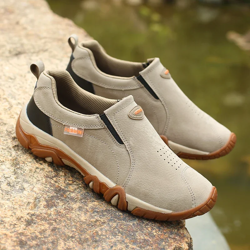2023 nowy odkryty Camping światła do biegania szczęście buty Jogging Casual męskie buty sportowe antypoślizgowe mokasyny buty górskie 39-46