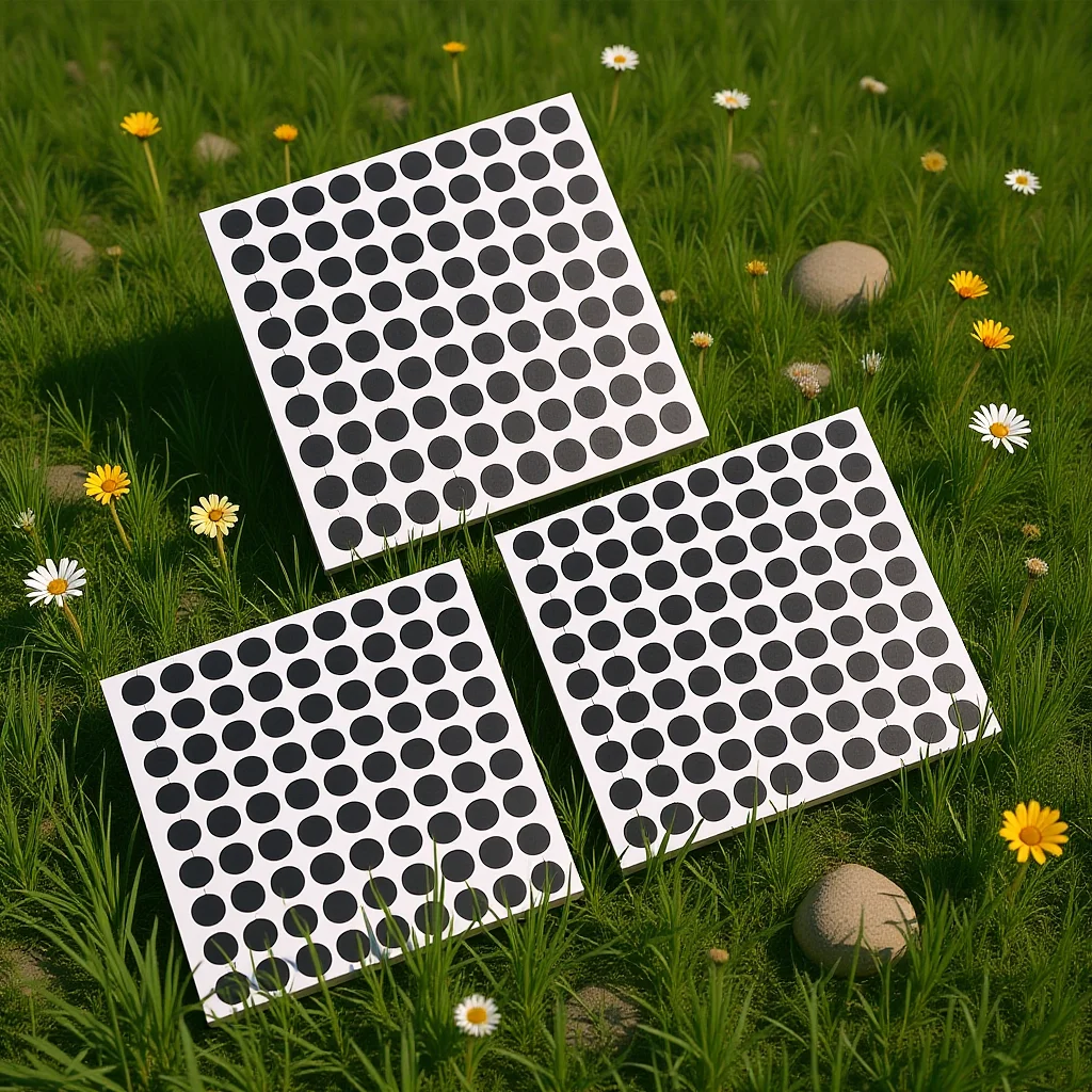 

3 Sheets Pool Table Black Dot Stickers Billiard Marking Spots Snooker Locator Stickers Thin Tear-Resistant Easy-Apply for All