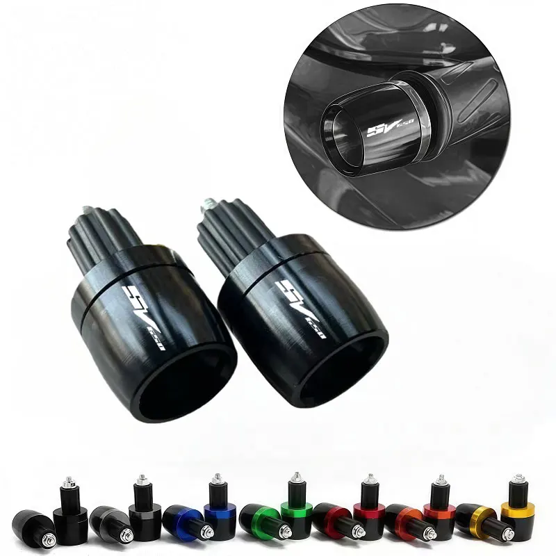 

For Suzuki SV650 SV 650 1999 2000 2001 2003 2004 2005 2002-2012 Universal Aluminum Alloy Motorcycle Handlebar End Plug