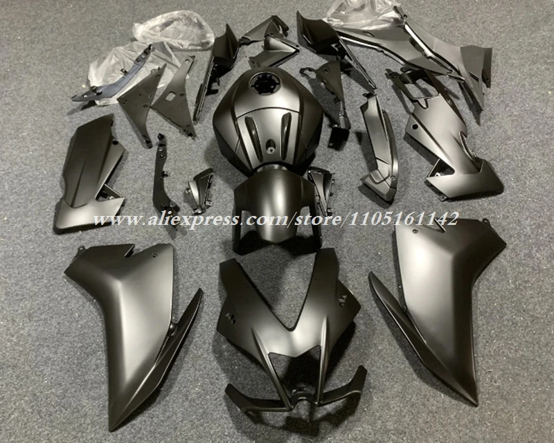 Injection Mold New ABS Full Fairings Kit Fit for Aprilia RS4 50 125 2012 2013 2014 2015 12 13 14 15 Bodywork Set Black Matte