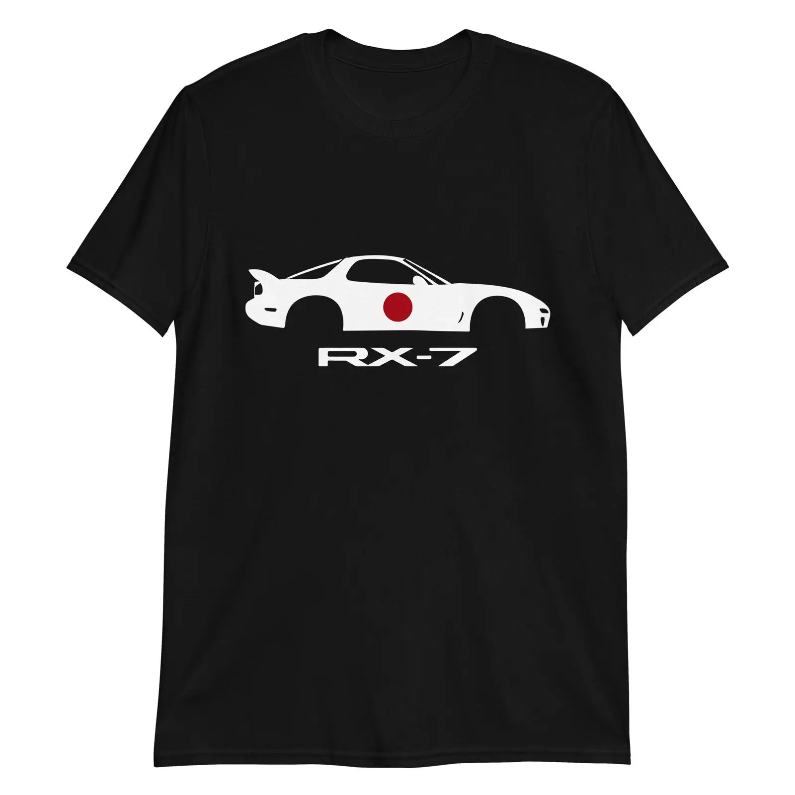 RX 7 JDM Tuner Stencil Japanese Rotary Engine Sportscar RX7 Driver T Shirt