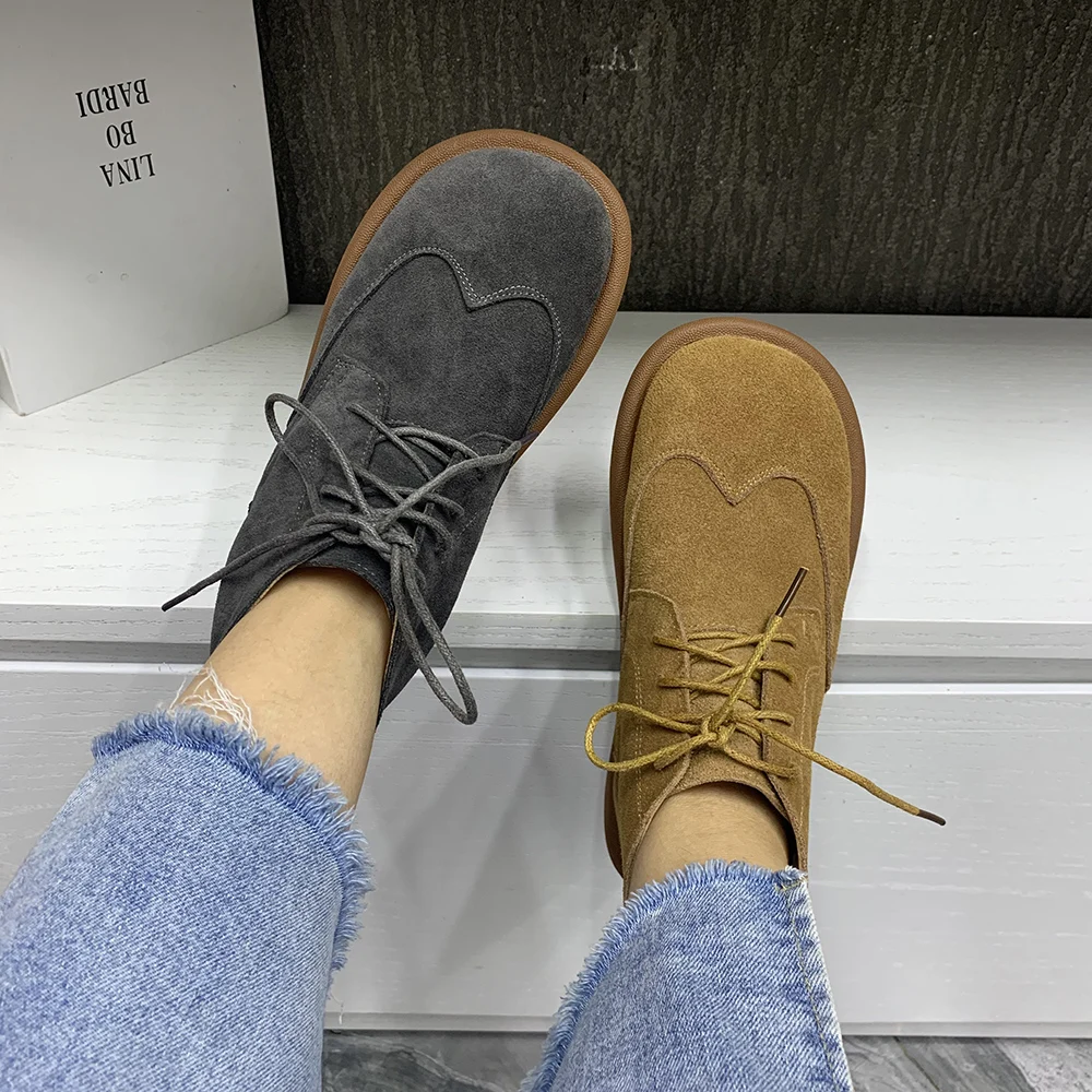 Buty damskie zimowe ciepłe buty śniegowe futrzane Plus Size casualowe płaskie buty damskie ankl Plus Size skórzane buty damskie