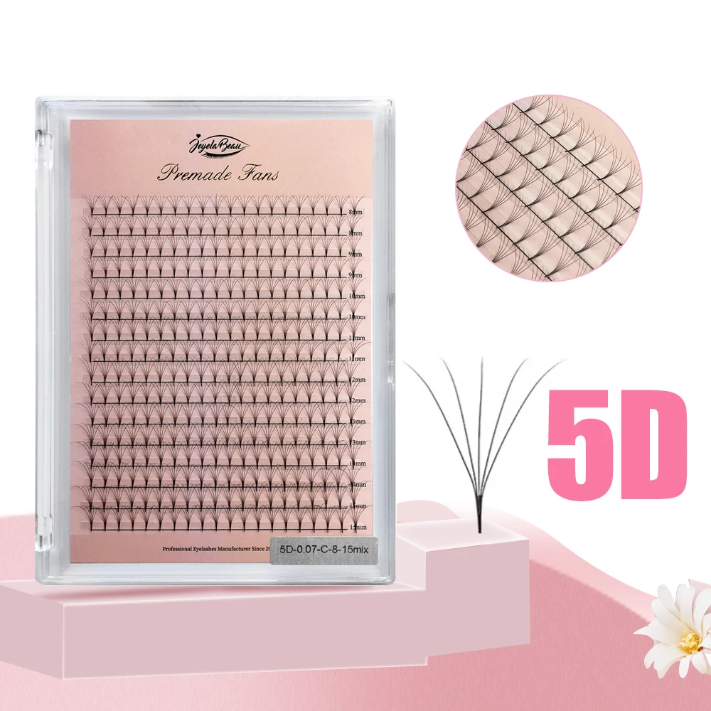 Goddess Premade Fans Wimperextensions 4D 5D 6D 10D 12D 14D 16D 20D 24D Dunne Puntige Basis Russisch 320 Fans Klaar Russisch Volume