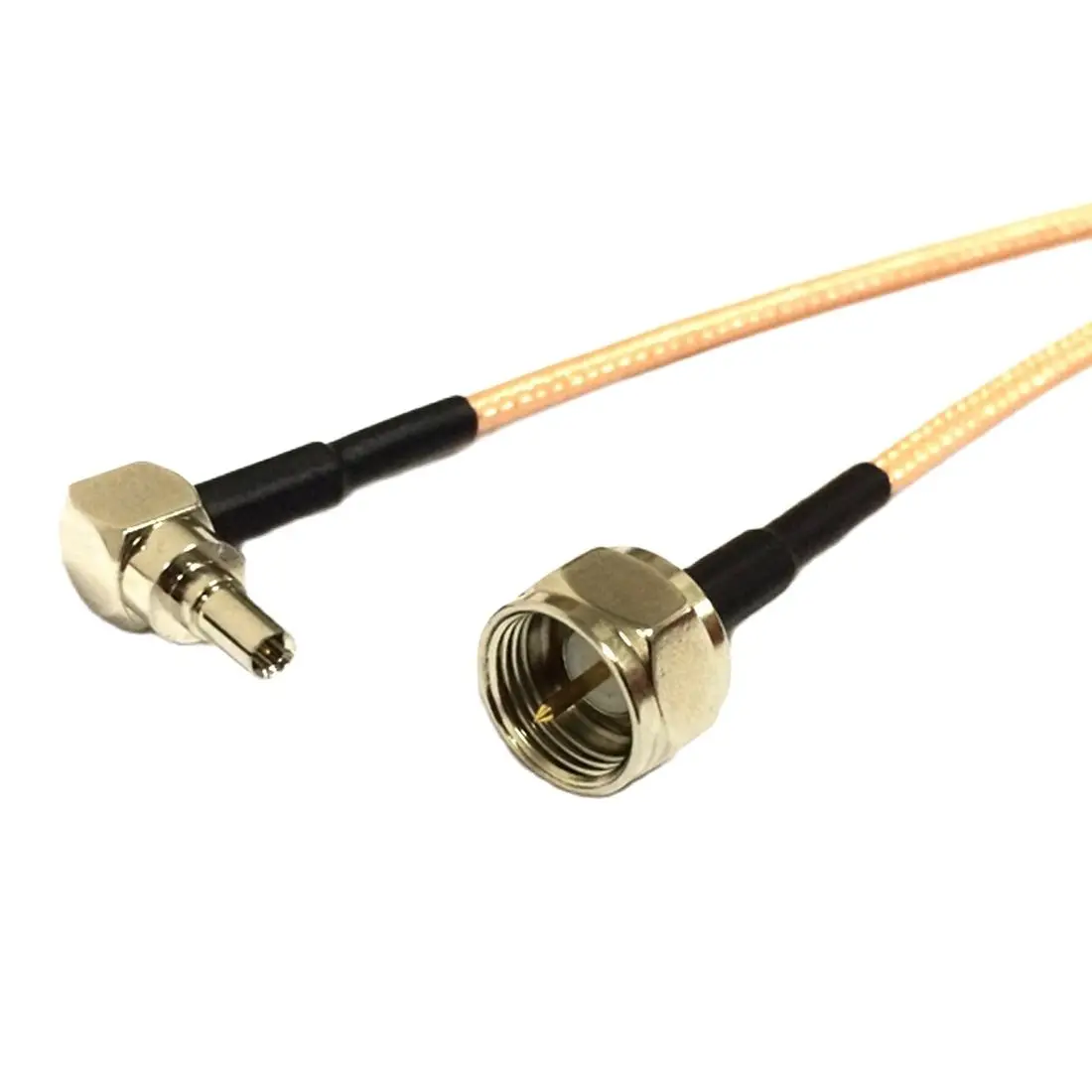 CRC9 To F Pigtail Cable Type Female Male TS9 Right Angle 90-Degree For 3G Modem Extension