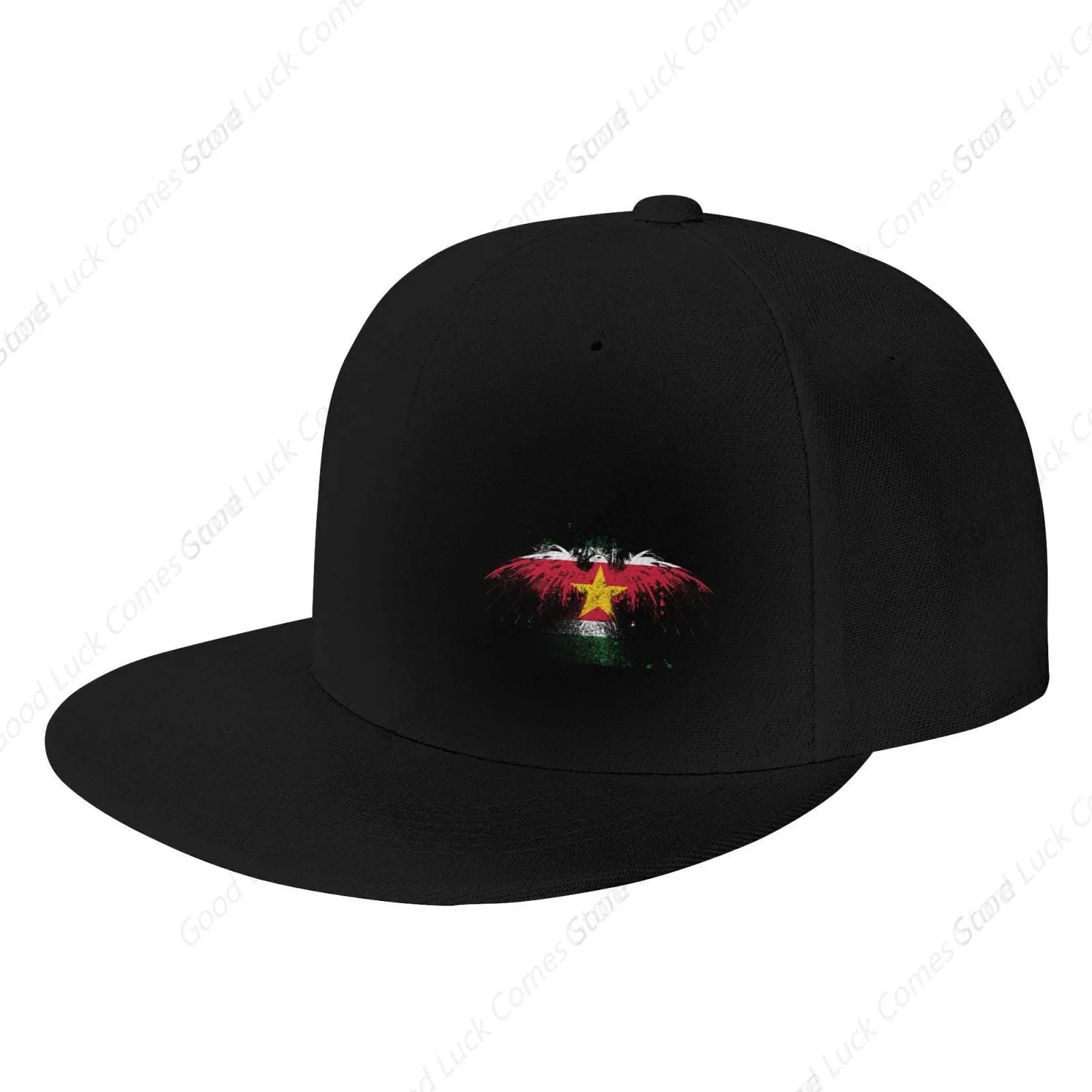 Suriname Surinamese Eagle Flag Snapback Hat for Men Women Flat Bill Brim Baseball Cap Fashion Hip Hop Rapper Hat