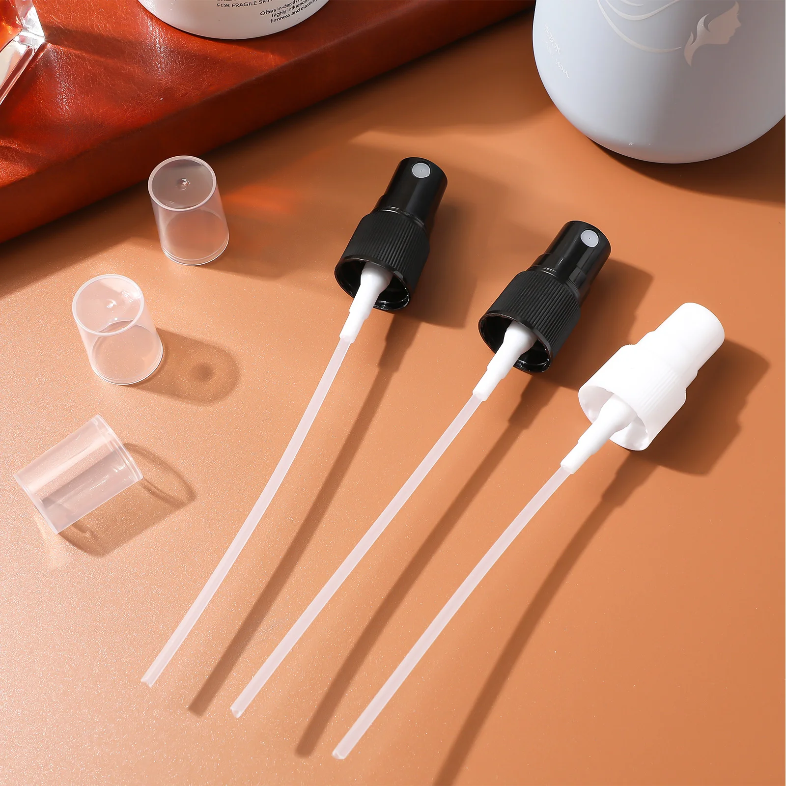 

20pcs Spray Head Fine Mist Multicolor Perfume Sprayer Replacement Pump Compact Travel Accessories Refillable DIY