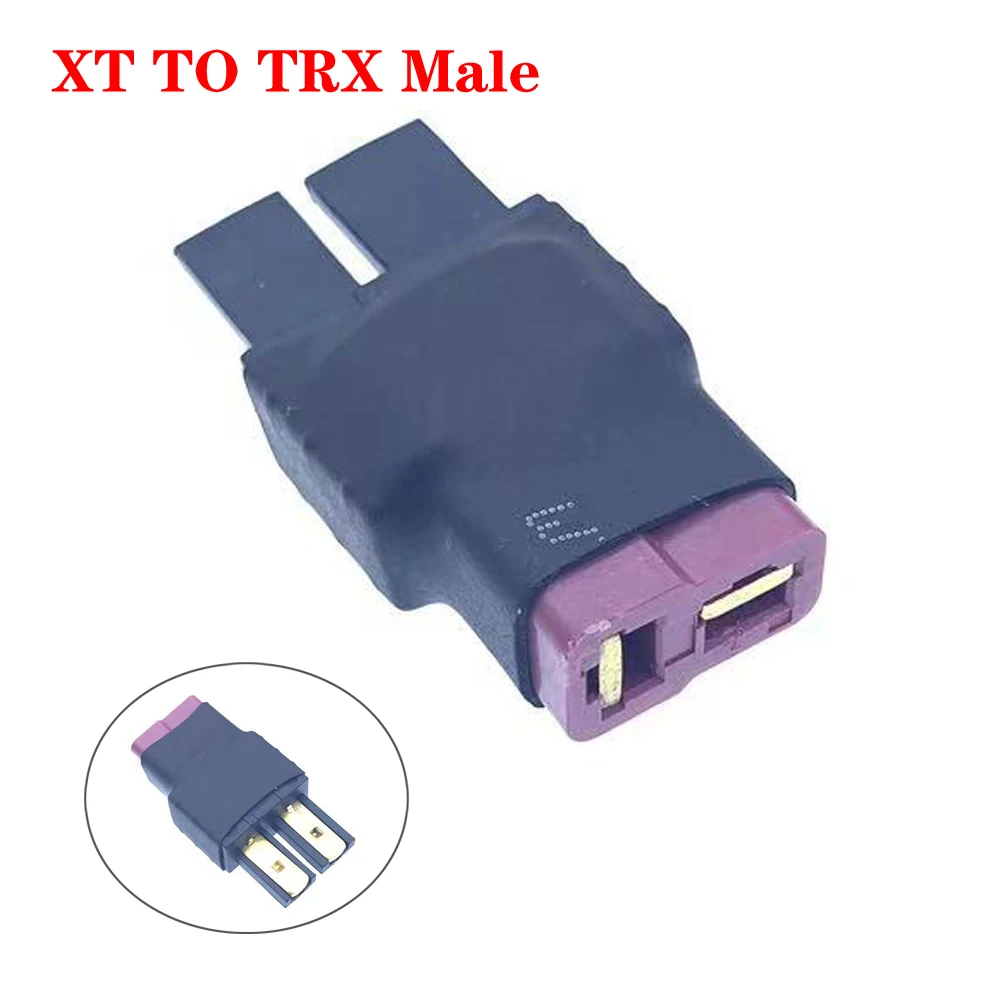 TRX to XT60 Connector XT Plug Male Female Integrated Conversion Battery Connector Adapter For RC Lipo Battery ACCS parts