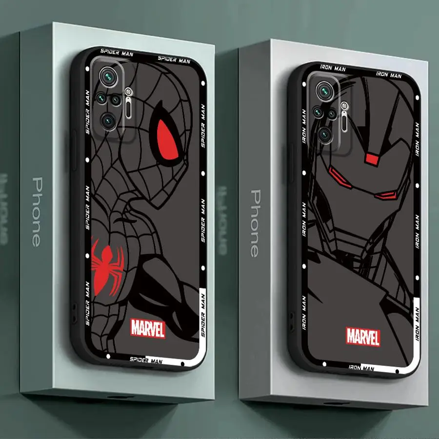 Spider Iron Man Venom Deadpool Phone Case for Motorola Moto Edge 40 Pro Edge 20 Pro G9 Plus One Fusion Plus Edge 30 Neo Cover