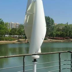15000W High-Power Low-Speed Vertical Axis Wind Turbine 12V 24V 48V with Controller 220V 230V Grid Connection Free Energy